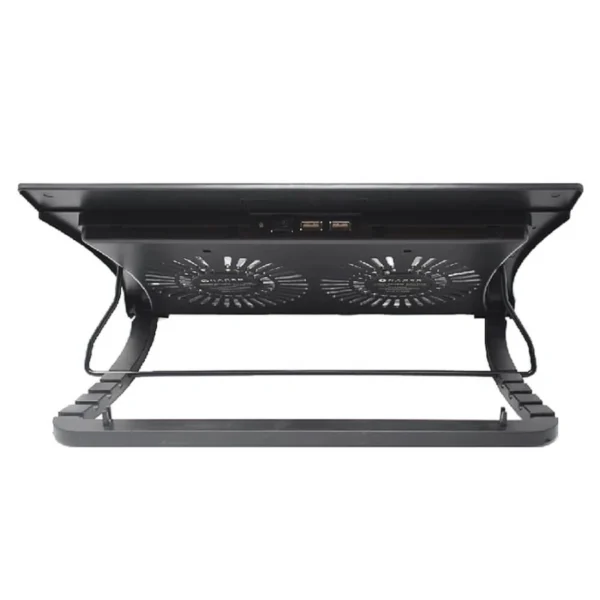 Base Enfriadora Laptop Naceb Na-636 / 2 Ventiladores / 1200RPM / Led Azul, Malla Metálica - Image 2