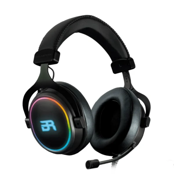 Diadema GAMER BALAM RUSH Orphix RGB / 7.1 Canales / Micrófono Ajustable / Usb / Cancelación De Ruido / Control De Volumen / Negro - Image 1