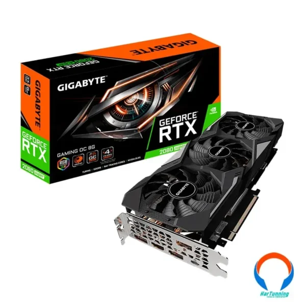Tarjeta De Video GIGABYTE NVIDIA Geforce Rtx 2080 Super Oc / 8GB Gddr6 / 256 Bit / Boost Clock 1845 MHz / Pci-E 3.0 / RGB Fusion / 3 Vent, Windforce / Hdmi-Dp - Image 1
