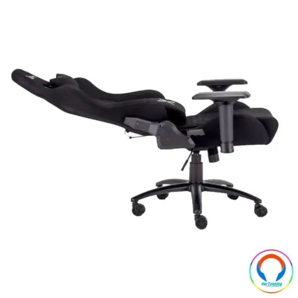 Silla GAMER XZEAL Xz15 RGB / Tela Automotriz / Piston Clase 4 / Ajuste De Inclinacion 180° / Negro - Image 3