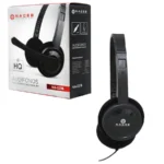 Diadema Naceb Na-0316 / 1.5 Metros / Alámbrico / Con Microfono Para Pc / Conectores 2 / 3.5MM / Negro