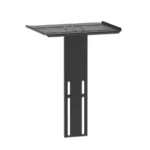 Soporte Manhattan 461238 Para Pantallas / Tipo Carrito / 37 Pulg A 70 Pulg / Capacidad 50KG / Negro - Image 3