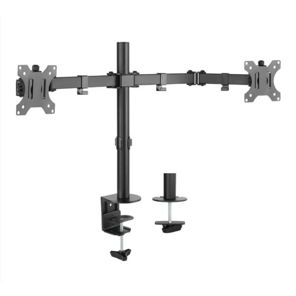 Soporte Manhattan 461528 Para 2 Monitores / De Mesa / 13 Pulg -32 Pulg / Hasta 16KG / Negro - Image 2