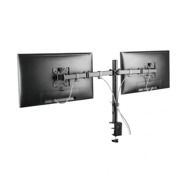 Soporte Manhattan 461528 Para 2 Monitores / De Mesa / 13 Pulg -32 Pulg / Hasta 16KG / Negro - Image 5