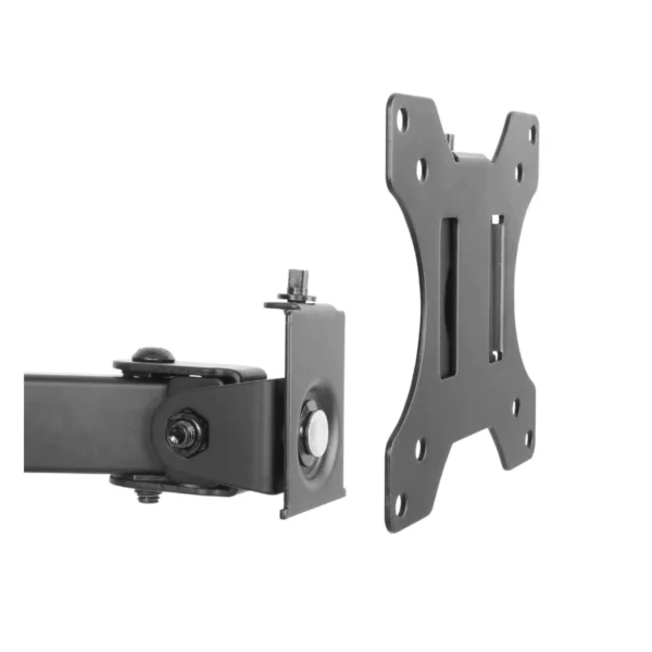 Soporte Manhattan 461528 Para 2 Monitores / De Mesa / 13 Pulg -32 Pulg / Hasta 16KG / Negro - Image 6