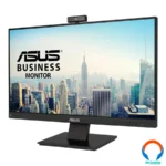 Monitor Led ASUS 23.8" Empresarial / 1920X1080 / 60HZ / Ips / Hdmi,Dp,Vga / Camara / Microfono / Bocinas / Negro