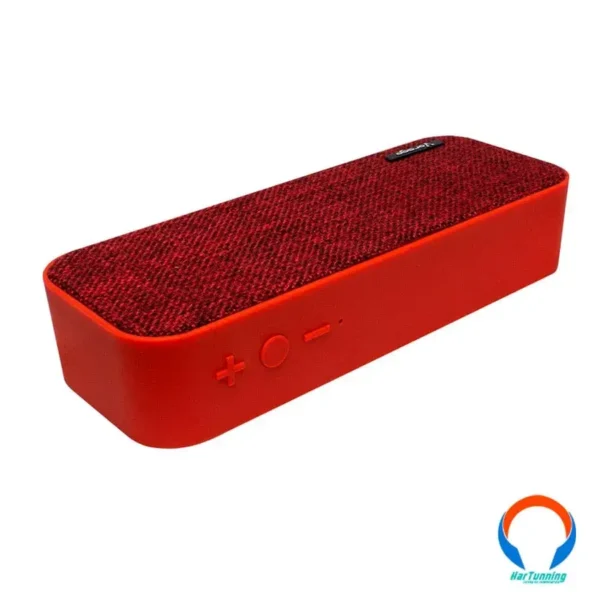 Bocina VORAGO Bsp-150 / Bluetooth, Micro Sd, Usb, 3.5MM / Alcance 10 Mts / Rojo - Image 4