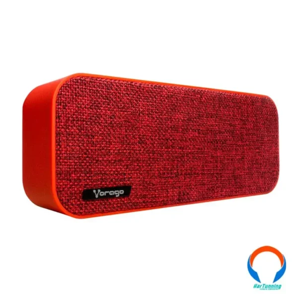 Bocina VORAGO Bsp-150 / Bluetooth, Micro Sd, Usb, 3.5MM / Alcance 10 Mts / Rojo - Image 1