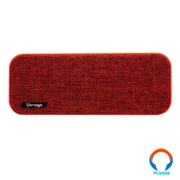 Bocina VORAGO Bsp-150 / Bluetooth, Micro Sd, Usb, 3.5MM / Alcance 10 Mts / Rojo - Image 3