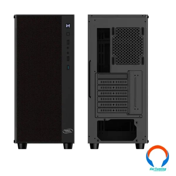 Gabinete Deepcool Matrexx 55 Mesh Add-RGB 4F / E-ATX, ATX, Micro-ATX, Mini-Itx / Cristal Templado / 4 Vent. Incluidos / Negro - Image 5