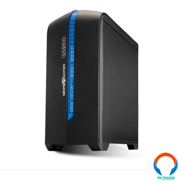 Gabinete Game Factor Csg500 / Panel  De Acrilico / Usb 3.0 / 1 Vent. Inc. / Micro-ATX, Mini-Itx / Azul - Image 1