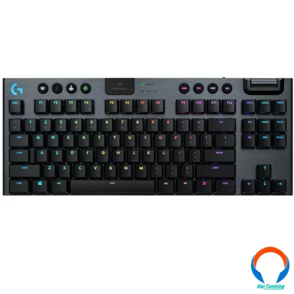 Teclado GAMER Mecanico Logitech G915 Tkl RGB / Inalambrico Lightspeed / Switch Gl Tactile / Bateria Recargable / Negro - Image 5