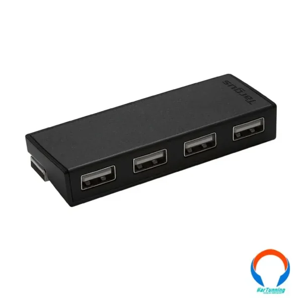 Hub Usb Targus / 4 Puertos / Usb2.0 / Capacidad De Transferencia A 480MBPS / Negro - Image 1