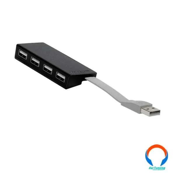 Hub Usb Targus / 4 Puertos / Usb2.0 / Capacidad De Transferencia A 480MBPS / Negro - Image 3
