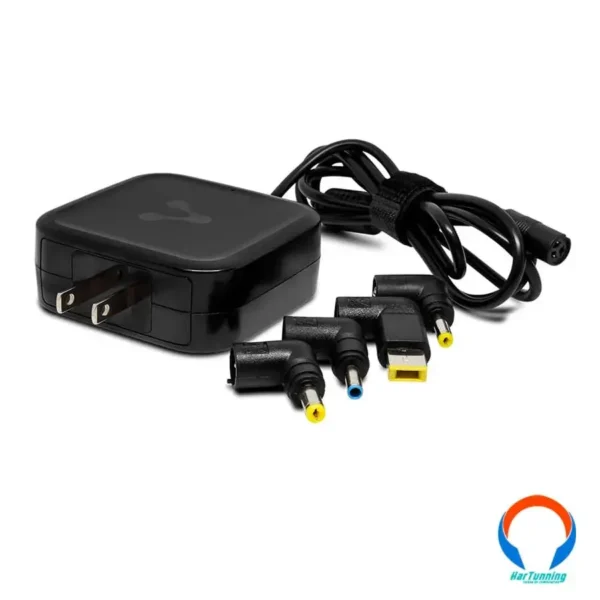 Cargador Universal Para Laptop VORAGO / 65W / 4 Puntas Intercambiables / Voltaje De Salida 18.5V A 20V / Negro / Au-405 - Image 5