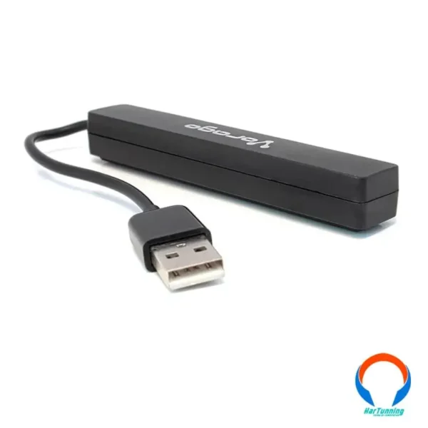 Hub VORAGO Hu-100 / 4 Puertos Usb 2.0 / 480 Mb/S / 5V / Negro / Hu-100 - Image 3