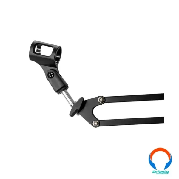 Brazo Para Micrófono Game factor Mag500 / Estructura Metalica / Flexible / Universal / Hasta 2KG / 1 Metro / Negro - Image 4