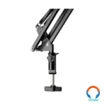 Brazo Para Micrófono Game factor Mag500 / Estructura Metalica / Flexible / Universal / Hasta 2KG / 1 Metro / Negro - Image 6