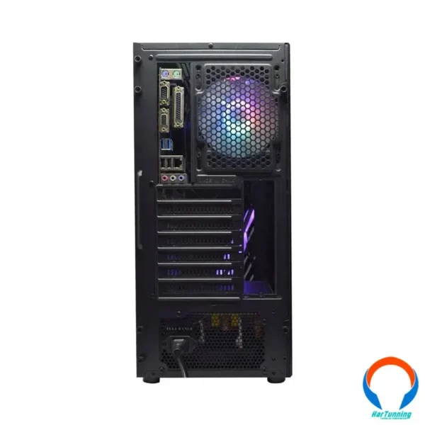 Gabinete GAMER Naceb Technology Zion RGB / Cristal Templado / ATX / 3 Ventiladores Inc. / Usb 3.0 / Negro / Na-0612 - Image 4