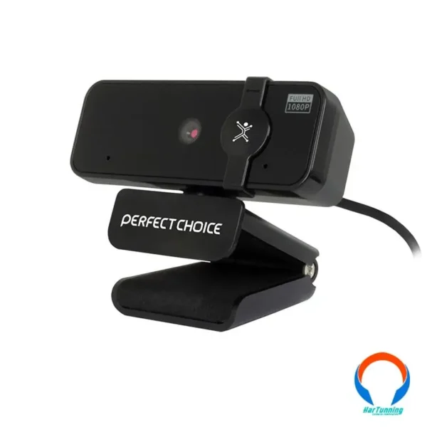 Camara Web Perfect Choice Pc-320500 / Full Hd 1080P / 30 Fps / Auto Enfoque / Usb / Microfono / Negro - Image 1