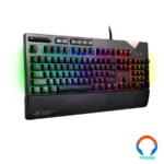 Teclado GAMER ASUS Xa01 Rog Strix Flare / Mecanico / Cherry Mx Red / RGB / Usb / Anti-Ghosting / Ingles / Negro - Image 2
