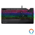 Teclado GAMER ASUS Xa01 Rog Strix Flare / Mecanico / Cherry Mx Red / RGB / Usb / Anti-Ghosting / Ingles / Negro - Image 4