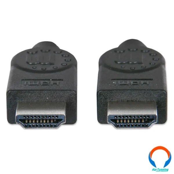 Cable Hdmi Manhattan / 3.0M / 1080P 4K / 3D Blindado / Negro / 306126 - Image 3