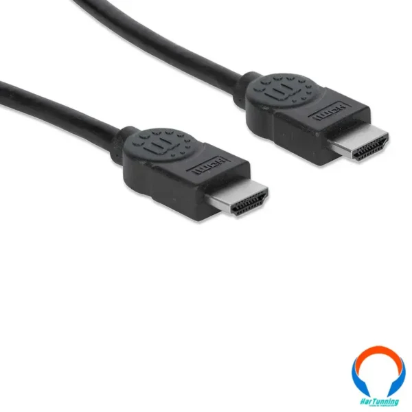Cable Hdmi Manhattan / 3.0M / 1080P 4K / 3D Blindado / Negro / 306126 - Image 2