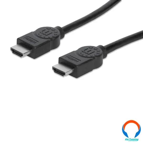Cable Hdmi Manhattan 308458 / 22.5M / 1080P 4K / 3D Blindado / Negro - Image 2