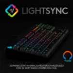 Teclado Gaming Mecánico LOGITECH G PRO / Interruptores GX BLUE / 12 Teclas Programables / Iluminacion RGB Lightsync / Usb 2.0 / Ingles / Negro - Image 5