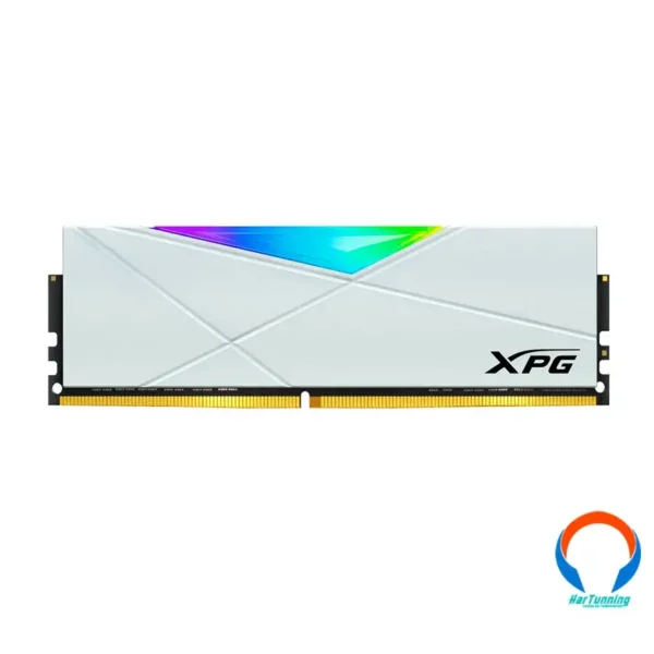 Memoria RAM DIMM XPG Spectrix D50 RGB / DDR4 16GB / 3200MHz* OC / Aura Sync / Blanco - Image 1