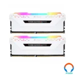 Kit De Memoria RAM DIMM CORSAIR Vengeance RGB PRO / 16GB 2x8GB DDR4 / 3000MHz* OC / Blanco