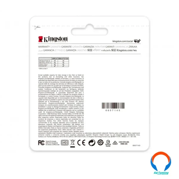 Memoria USB KINGSTON TECHNOLOGY DT70 / 64GB / Interfaz 3.2 / Negro - Image 6