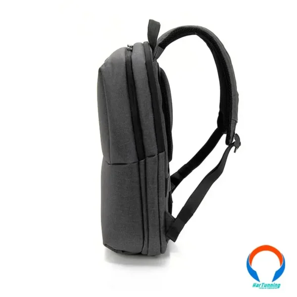 Mochila GETTTECH GMS-22002 / 15.6” / Resistente Al Agua / 3 Compartimentos / Gris oscuro - Image 4