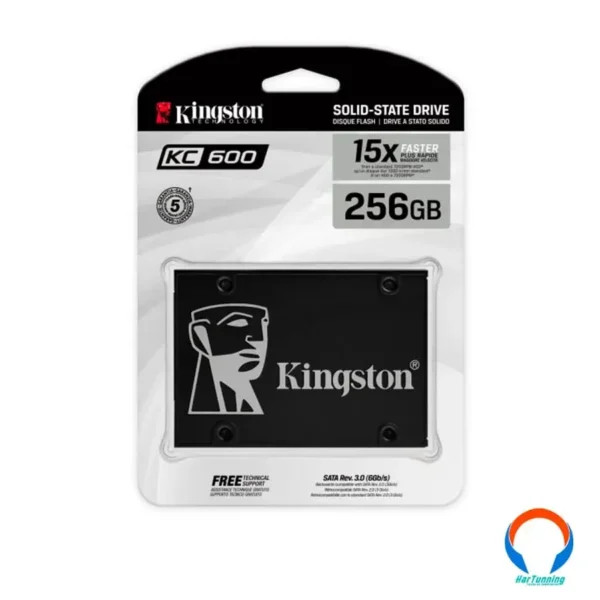 Unidad De Estado Solido SSD KINGSTON KC600 256GB / 2.5” / Sata III / 6gbit/S / Lectura 550MB/S, Escritura 500MB/S - Image 4