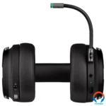 Diadema Gamer Corsair Virtuoso Wireless Rgb Led / Microfono Extraíble / Sonido Envolvente 7.1 / Pc, Ps4 / Usb / 3.5mm / Negro - Image 5