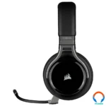Diadema Gamer Corsair Virtuoso Wireless Rgb Led / Microfono Extraíble / Sonido Envolvente 7.1 / Pc, Ps4 / Usb / 3.5mm / Negro - Image 4