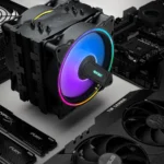 Disipador Cpu MUNFROST Cold Storm Argb / 2 Ventiladores 120mm / 800-1800 Rpm / ARGB 5V / 3Pin- 4Pin / 12V / Negro - Image 6