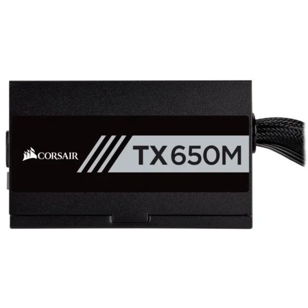 Fuente De Poder CORSAIR TX650M 650W / 80 Plus Gold / ATX / Sata / 20+4 Pin / Pci-e 6+2 / Cpu 4+4 / Molex / Semi Modular / 120mm - Image 2