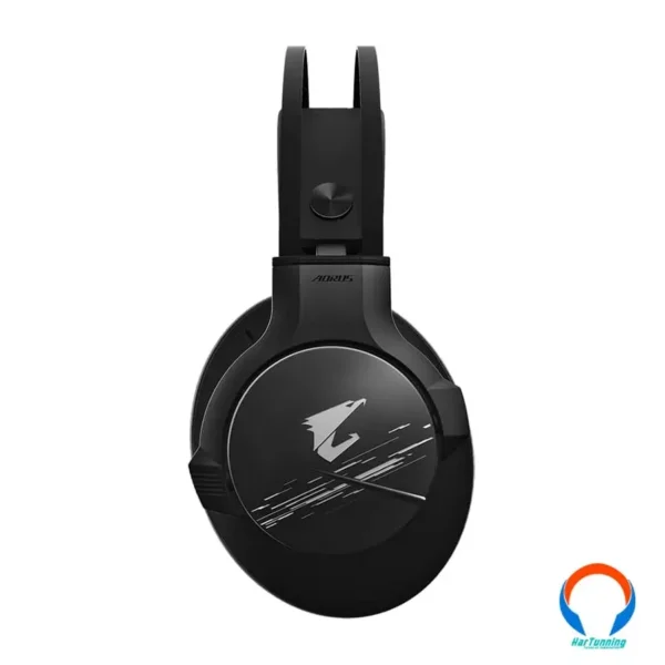 Diadema Gaming GIGABYTE AORUS H1 RGB / Usb 2.0 / Silenciador De Sonido Exterior / Controlador / Micrófono / Canal 7.1 / Negro - Image 6
