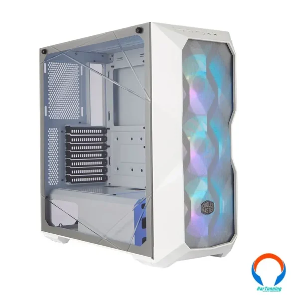 Gabinete COOLER MASTER TD500 Mesh / ATX / Cristal Templado / 3 ventiladores incluidos Argb / Usb 3.2 / Blanco - Image 1