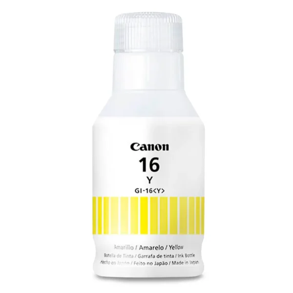 Botella De Tinta CANON GI-16 Amarillo / 70ml - Image 1