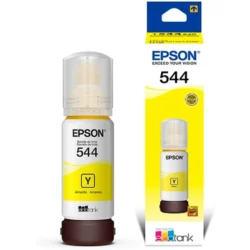 Botella De Tinta Epson EcoTank T544 Dye / Amarillo / 65Ml / T544420-AL