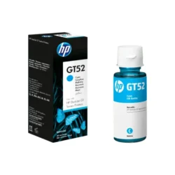 Botella De Tinta HP Original M0H54AL Gt52 / Cyan / Rendimiento 8000 Paginas / 70Ml / Color Negro