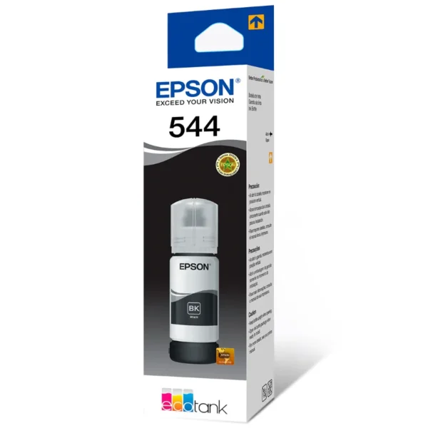 Botella De Tinta Epson EcoTank T544 Dye / Negro / 65Ml - Image 2
