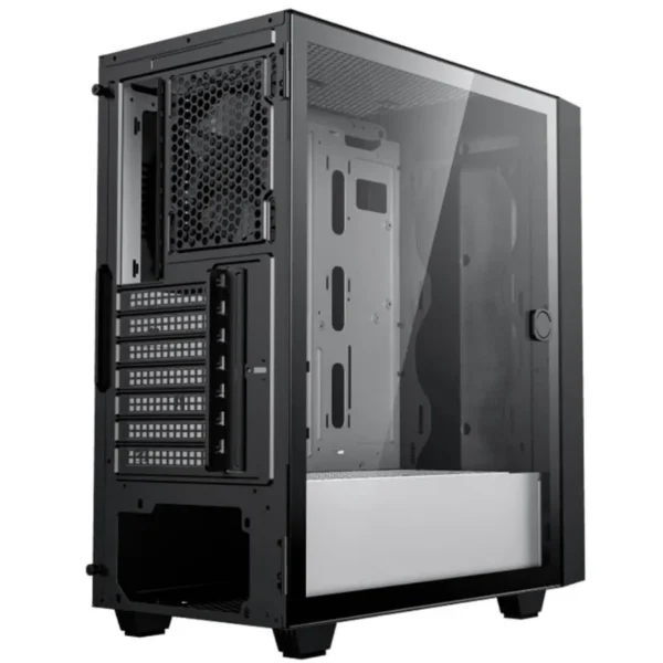 Gabinete Gamer MUNFROST Fulgor / E-ATX, ATX, Micro ATX, Mini-ITX / Cristal Templado / Usb 3.0 / 2 Vent. Incluidos / Negro Con Gris - Image 6