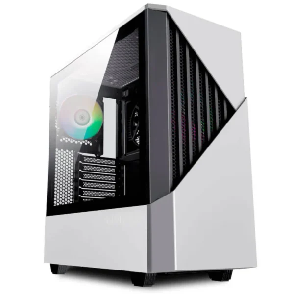 Gabinete Gamer MUNFROST Panda Pro / E-ATX, ATX, Micro ATX, Mini-ITX / Cristal Templado / Usb 3.1 / 3 Vent. Incluidos / Negro Con Blanco - Image 1