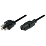 Cable de Corriente Para PC Escritorio 1.8M / Manhattan / Negro / 300179