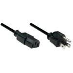 Cable de Corriente Para PC Escritorio 1.8M / Manhattan / Negro / 300179 - Image 2