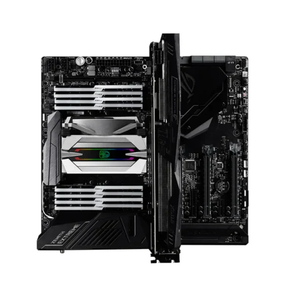 Disipador De Aire DEEPCOOL Fryzen Tr4 ARGB / Ventilador 120mm / 3 pines / 500-1800 Rpm / Negro Con Plata - Image 6